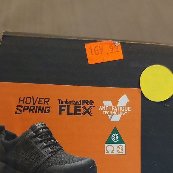 Timberland PRO Men's/Women's Black Athletic-Style Safety Shoes - Picture 4 of 8